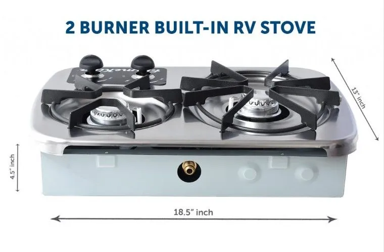 Stovetop with wind shield, CSA